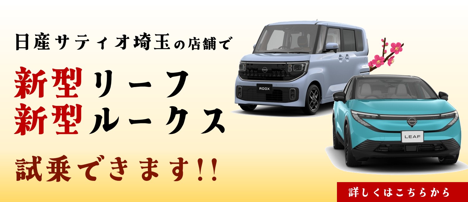 新型リーフ新型ルークス試乗できます！